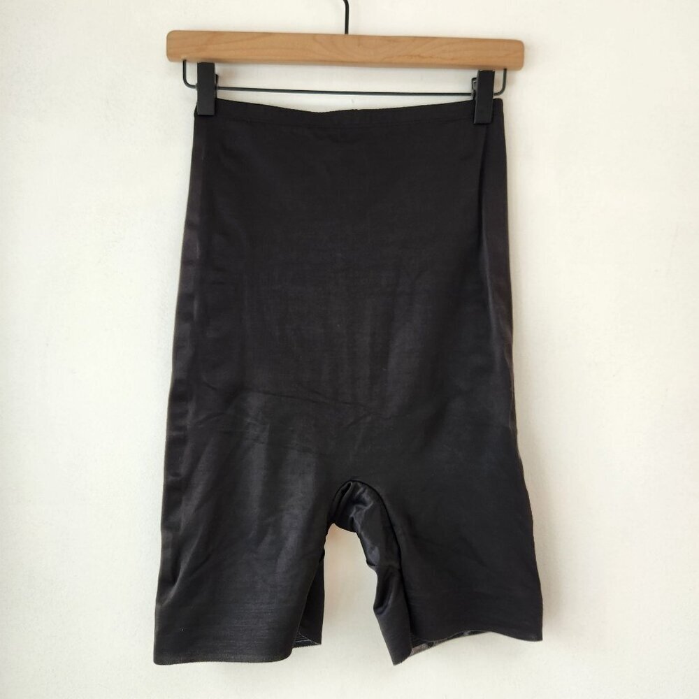 Miraclesuit High Waisted Black Shapewear Shaper Shorts Slimming Tummy Control XL
